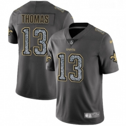 Mens Nike New Orleans Saints 13 Michael Thomas Gray Static Vapor Untouchable Limited NFL Jersey