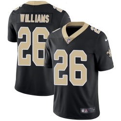 Mens Nike New Orleans Saints 26 P. J. Williams Black Team Color Vapor Untouchable Limited Player NFL Jersey