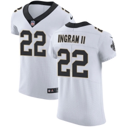 Nike Saints #22 Mark Ingram II White Mens Stitched NFL Vapor Untouchable Elite Jersey