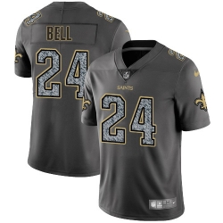 Nike Saints #24 Vonn Bell Gray Static Mens Stitched NFL Vapor Untouchable Limited Jersey