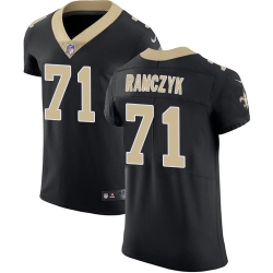 Nike Saints #71 Ryan Ramczyk Black Team Color Mens Stitched NFL Vapor Untouchable Elite Jersey