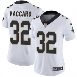 Nike Saints #32 Kenny Vaccaro White Womens Stitched NFL Vapor Untouchable Limited Jersey