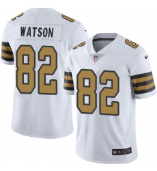 Limited Nike White Youth Benjamin Watson Jersey NFL 82 New Orleans Saints Rush Vapor Untouchable