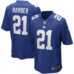 Mens tiki barber #21 new york giants nike game retired player jersey