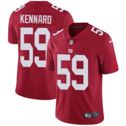 Nike Giants #59 Devon Kennard Red Alternate Mens Stitched NFL Vapor Untouchable Limited Jersey