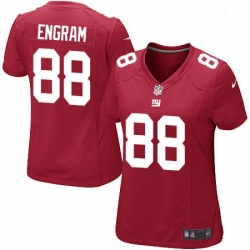 Womens Nike New York Giants 88 Evan Engram Game Red Alternate NFL Jersey