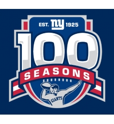 Giants 100 Anniversary Patch Biaog