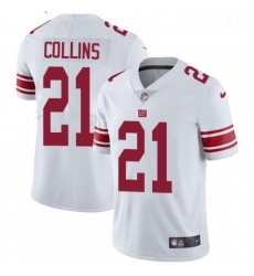 Youth Nike New York Giants 21 Landon Collins White Vapor Untouchable Limited Player NFL Jersey