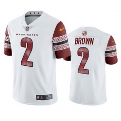 Men Washington Commanders 2 Dyami Brown White Vapor Untouchable Stitched Football jersey