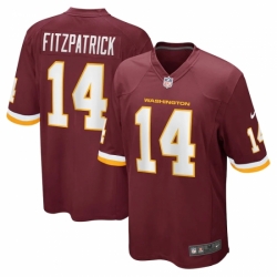 Men's Washington Football Team #14 Ryan Fitzpatrick Nike Burgundy Limited Jersey