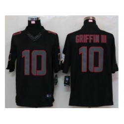 Nike NFL Washington Redskins #10 Robert Griffin III black Jerseys(Limited)