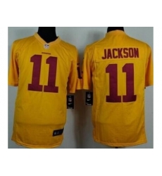 Nike Washington Redskins 11 DeSean Jackson Yellow Game NFL Jersey