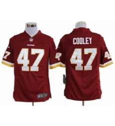 Nike Washington Redskins 47 Chris Cooley Red Game NFL Jersey