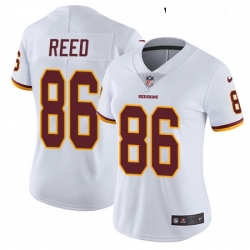 Womens Nike Washington Redskins 86 Jordan Reed Elite White NFL Jersey