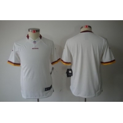 Nike Youth Washington RedSkins Blank White Color[Youth Limited Jerseys]