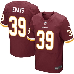 Youth Nike Washington Redskins #39 Josh Evans Elite Red NFL Jersey