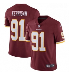 Youth Nike Washington Redskins 91 Ryan Kerrigan Elite Burgundy Red Team Color NFL Jersey