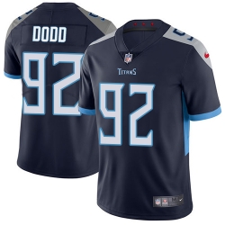 Nike Titans #92 Kevin Dodd Navy Blue Alternate Mens Stitched NFL Vapor Untouchable Limited Jersey