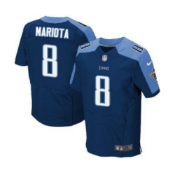 nike nfl jerseys tennessee titans 8 mariota dk.blue[Elite][mariota]