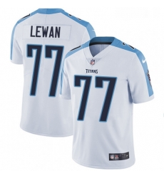 Youth Nike Tennessee Titans 77 Taylor Lewan White Vapor Untouchable Limited Player NFL Jersey