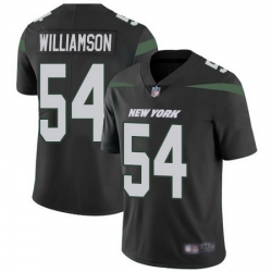 Jets #54 Avery Williamson Black Alternate Men Stitched Football Vapor Untouchable Limited Jersey