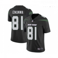 Mens New York Jets 81 Quincy Enunwa Black Alternate Vapor Untouchable Limited Player Football Jersey