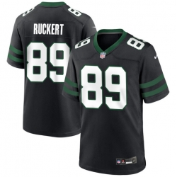 Mens New York Jets 89 Jeremy Ruckert Black 2026 Draft F U S E Vapor Untouchable Limited Stitched Jersey