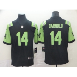 Nike Jets 14 Sam Darnold Black City Edition Vapor Untouchable Limited Jersey