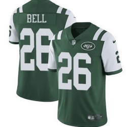 Nike Jets 26 Le 27Veon Bell Green Vapor Untouchable Limited Jersey