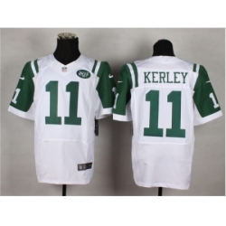 Nike new york jets 11 Jeremy Kerley white Elite NFL Jersey