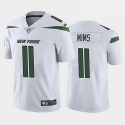 men denzel mims new york jets white vapor limited jersey 