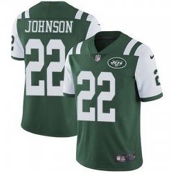 Nike Jets 22 Matt Forte Green Youth Vapor Untouchable Limited Jersey