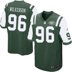 Youth Nike New York Jets #96 Muhammad Wilkerson Limited Green Team Color NFL Jersey