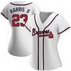 Women's Michael Harris II Atlanta Braves Home Jersey White