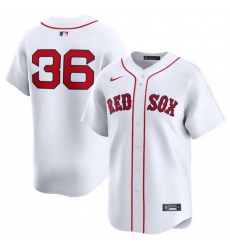 Men Boston Red Sox 36 Triston Casas White 2024 Home Limited Stitched Baseball Jersey