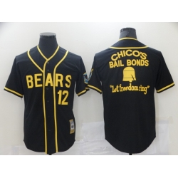 Men Chicago Bears Film Bail Bonds Let Freedom Ring Black Base Ball Jersey