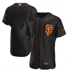 Men San Francisco New York Giants Blank Black Flex Base Stitched Jerse