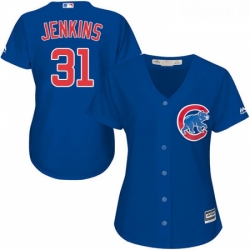 Womens Majestic Chicago Cubs 31 Fergie Jenkins Authentic Royal Blue Alternate MLB Jersey