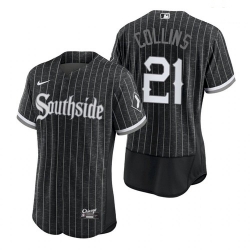 Men's White Sox Southside Zack Collins City Connect Authentic Jersey