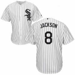 Youth Majestic Chicago White Sox 8 Bo Jackson Replica White Home Cool Base MLB Jersey