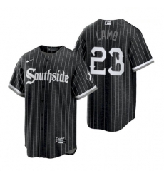 Youth White Sox Southside Jake Lamb Black 2021 City Replica Jersey