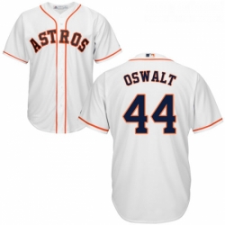 Youth Majestic Houston Astros 44 Roy Oswalt Replica White Home Cool Base MLB Jersey