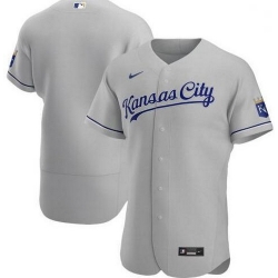 Royals Blank Gray 2020 Nike Flexbase Jersey