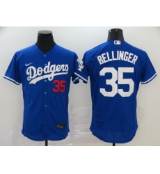 Dodgers 35 Cody Bellinger Royal 2020 Nike Flexbase Jersey