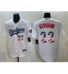 Men Los Angeles Dodgers 22 Clayton Kershaw White USA 250 Fourth of July Home Stitched Baseball Jersey Men Los Angeles Dodgers 22 Clayton Kershaw White USA 250 Fourth of July Home Stitched Baseball Jersey