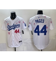 Men Los Angeles Dodgers 44 Andy Pages White 2025 Tokyo Series Limited Stitched Baseball Jersey Men Los Angeles Dodgers 44 Andy Pages White 2025 Tokyo Series Limited Stitched Baseball Jersey