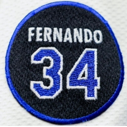 Youth Dodgers Fernando Valenzuela patch Biaog