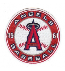 Los Angeles Angels of Anaheim 9 Round Sleeve Patch Biaog