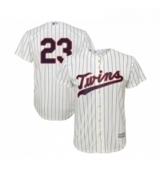 Youth Minnesota Twins 23 Nelson Cruz Replica Cream Alternate Cool Base Baseball Jersey 