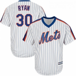 Mens Majestic New York Mets 30 Nolan Ryan Replica White Alternate Cool Base MLB Jersey